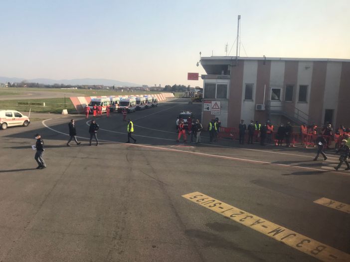 atterraggio a Caselle