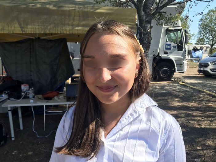 Martina, studentessa in ospedale Martina, studentessa in ospedale