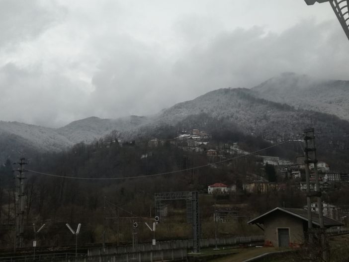 neve in montagna