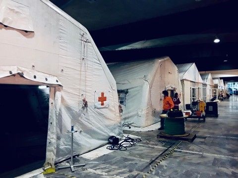 Covid, "Riaprire subito l'ospedale da campo del Valentino per gestire l'emergenza". Lo chiedono M4O e Pd