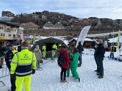 vaccinazione 'sulla neve' vaccinazione 'sulla neve'