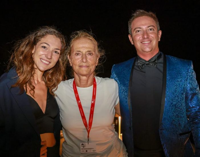 La produttrice Francesca Verdini, la regista Anselma Dell'Olio e Luca Baravalle La produttrice Francesca Verdini, la regista Anselma Dell'Olio e Luca Baravalle