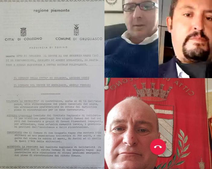 Collegno e Grugliasco riabbracciamo i &quot;gemelli&quot; di San Gregorio Magno