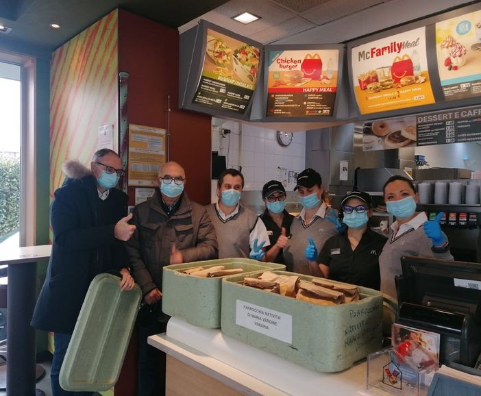 donazione pasti venaria