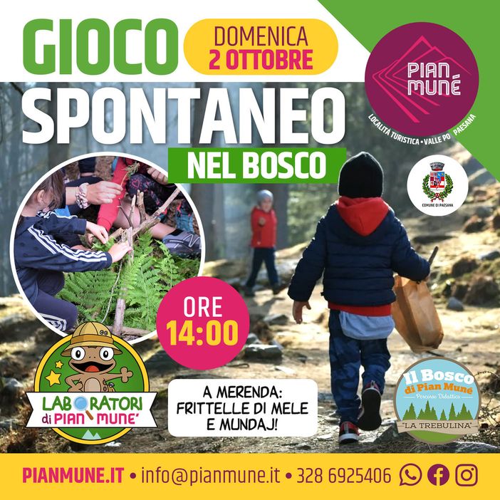 Il &quot;Benvenuto autunno” di Pian Munè  di Paesana