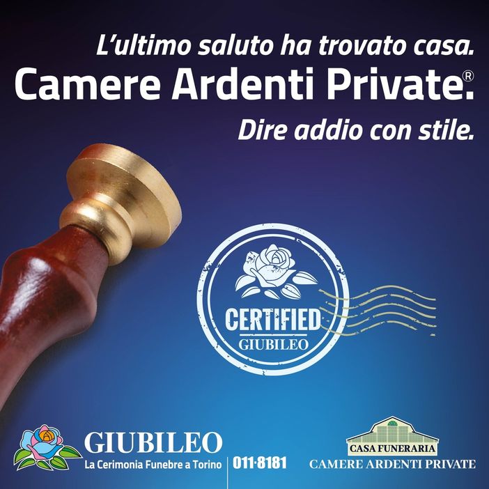 Onoranze Funebri a Torino, Giubileo: "Un grande evento privato per ricordare le nostre radici" Onoranze Funebri a Torino, Giubileo: "Un grande evento privato per ricordare le nostre radici"