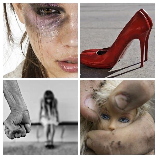 Foto che rappresentano violenza di genere