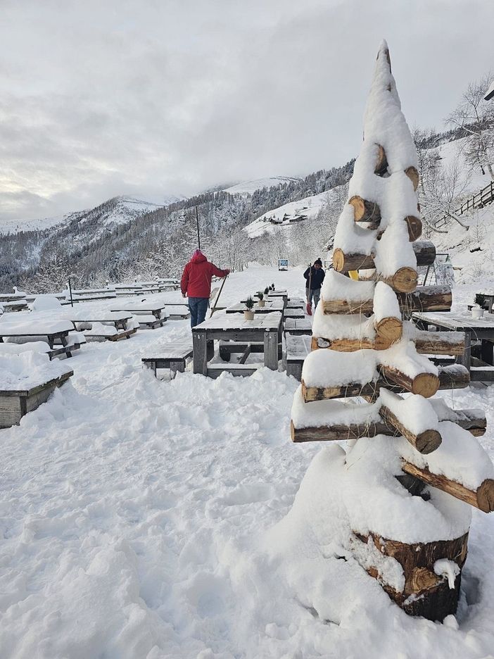 Pian Munè di Paesana, è arrivata la neve