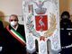 Stendardo della città di Grugliasco a una commemorazione funebre