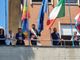 La Giunta Gaito sul terrazzo del Comune di Grugliasco