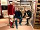 Nicola Riva, figlio dell'indimenticabile Gigi, in visita a Superga e al Museo del Grande Torino