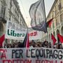 Una manifestazione a favore della Freedom Flotilla