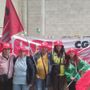Presidio e protesta dei lavoratori di PostalCoop a Grugliasco