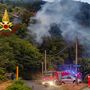 Uno degli incendi che ha colpito la provincia di Torino in queste settimane Uno degli incendi che ha colpito la provincia di Torino in queste settimane