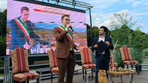 L'inaugurazione della Sagra della Noce e della Frutta a guscio dello scorso anno