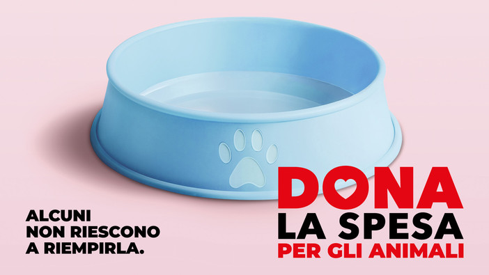 Sabato torna l'appuntamento con “Dona la Spesa per gli amici animali”