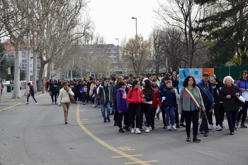 I giovani di Grugliasco in marcia contro tutte le mafie