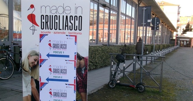 “Made in Grugliasco” successo per la terza edizione del Salone dell’Orientamento “Made in Grugliasco” successo per la terza edizione del Salone dell’Orientamento