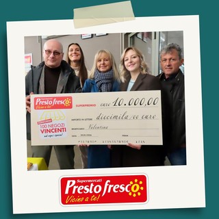 Valentina di Alba vince il superpremio da 10.000 euro: il lieto fine del concorso “100 Negozi Vincenti!”
