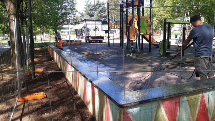 Collegno si prende cura delle sue 42 aree gioco