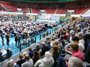 L'assemblea dei soci al Palazzetto dello Sport di Cuneo