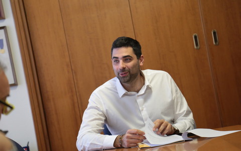 Il sindaco di Grugliasco Emanuele Gaito