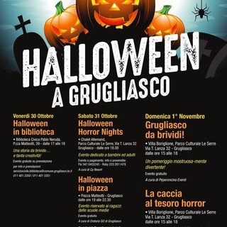 Halloween a Grugliasco, tanti gli eventi per grandi e piccini