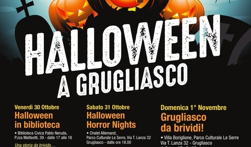 Halloween a Grugliasco, tanti gli eventi per grandi e piccini