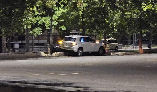 L'incidente avvenuto a Collegno