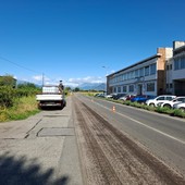 Partiti i lavori di riasfaltatura di Strada Antica di Grugliasco