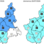 Temporali in arrivo sul Piemonte Temporali in arrivo sul Piemonte