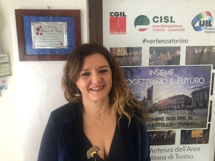 Olga Longo, segretaria Fisascat Cisl Torino e Canavese