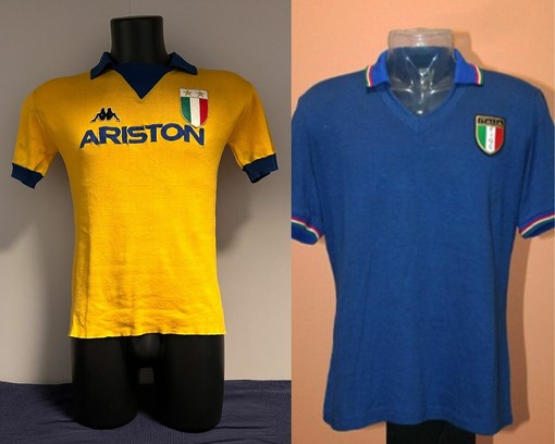 Le maglie dei grandi calciatori protagonisti all'Allianz Le maglie dei grandi calciatori protagonisti all'Allianz