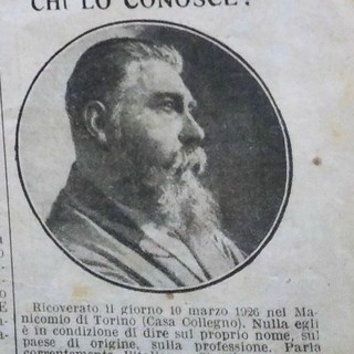 Una foto d'epoca dello Smemorato di Collegno