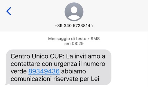Un esempio di truffa