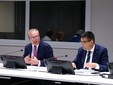 Il presidente Cirio e l’assessore Bussalino Il presidente Cirio e l’assessore Bussalino
