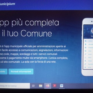 Immagine di repertorio dell'app Municipium