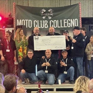 Bikers per la ricerca: a Collegno 300 motociclisti donano 5mila euro per la lotta contro il cancro