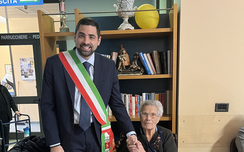 Grugliasco e la grande festa per i 100 anni di nonna Giovannina