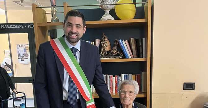 Grugliasco e la grande festa per i 100 anni di nonna Giovannina