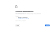 Non funziona il sito della Città Metropolitana, così come quello della Regione Piemonte