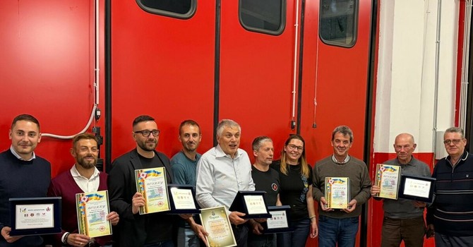 Una grande Festa a Grugliasco per Vigili del Fuoco e Volontari