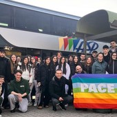 Promemoria Auschwitz, partito il gruppo di giovani di Collegno e Grugliasco Promemoria Auschwitz, partito il gruppo di giovani di Collegno e Grugliasco