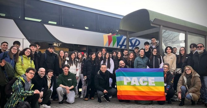 Promemoria Auschwitz, partito il gruppo di giovani di Collegno e Grugliasco