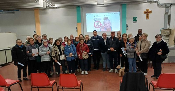 Grugliasco, un successo l'incontro di Polizia Locale e Asl To3 sulle truffe
