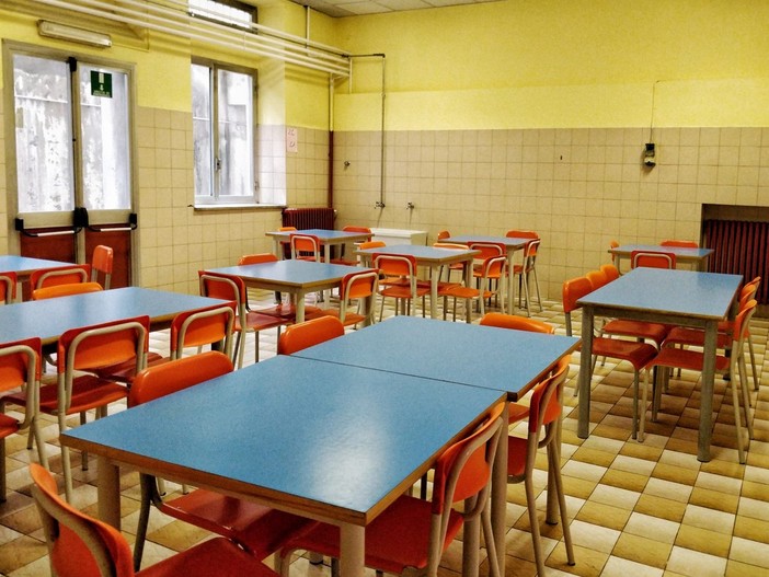mensa scolastica vuota