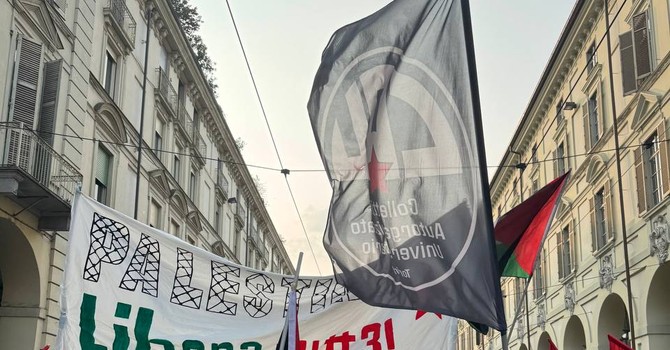 Una manifestazione a favore della Freedom Flotilla