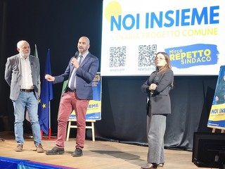 Al via la campagna elettorale di Mirco Repetto a Venaria Al via la campagna elettorale di Mirco Repetto a Venaria