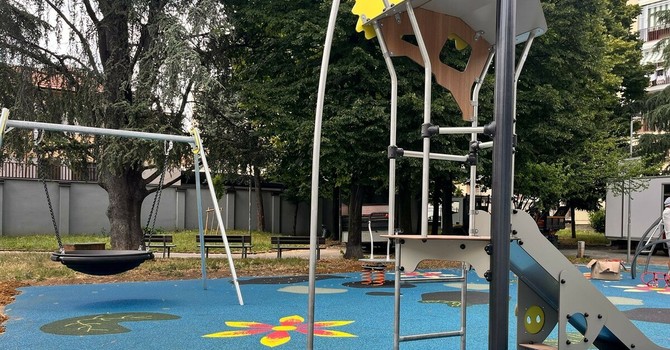 Riapre il giardino “Martiri XXX Aprile” di Collegno Riapre il giardino “Martiri XXX Aprile” di Collegno