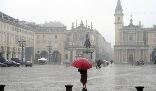 Arriva la pioggia su Torino